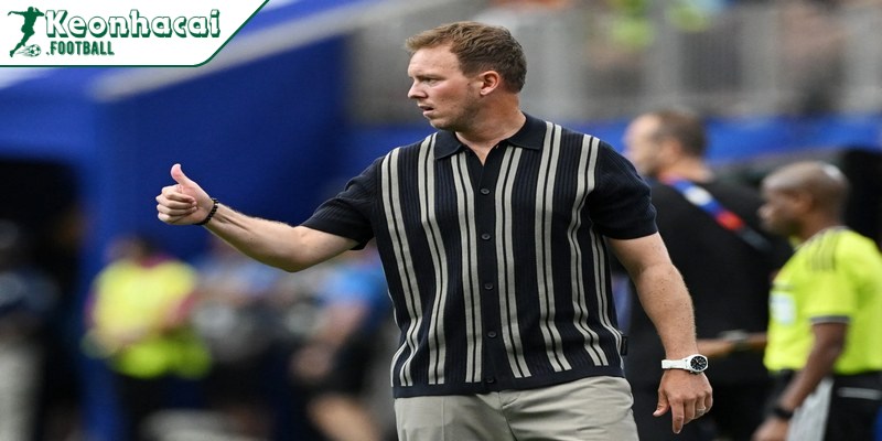 HLV Julian Nagelsmann gây sốc khi không xoay tua đội hình tuyển Đức 2 Nagelsmann giữ nguyên hàng công tuyển Đức bất chấp áp lực thay đổi
